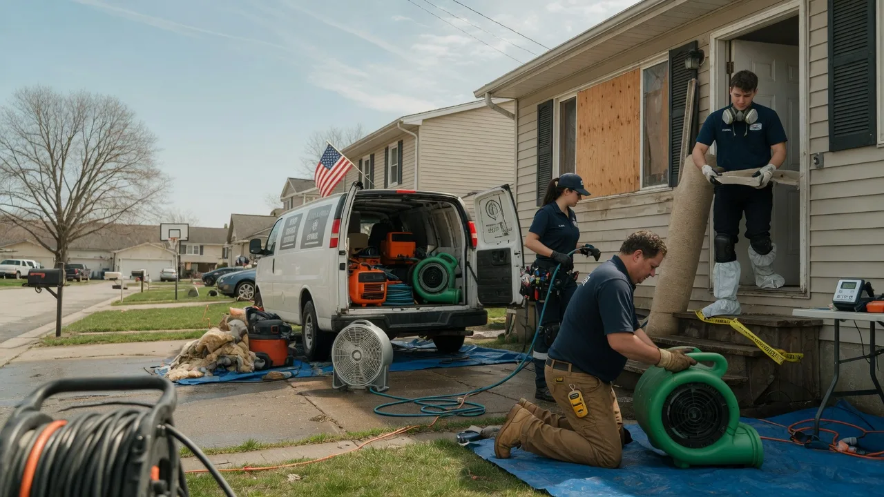 Water Damage Restoration in Marietta, TX near me